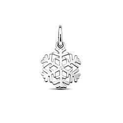 Wholesale 925 Sterling Silver Snowflake Plain Pendant