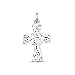 Wholesale 925 Sterling Silver Mexican Cross Plain Pendant