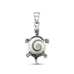 Wholesale 925 Sterling Silver Turtle Shiva Eye Pendant