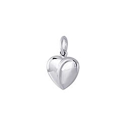 Wholesale 925 Sterling Silver High Quality Design Heart Plain Pendant 