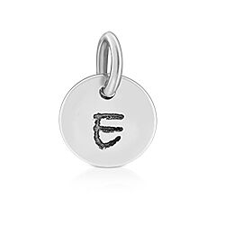 Wholesale 925 Sterling Silver Initial Alphabet E Charm