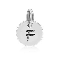 Wholesale 925 Sterling Silver Initial Alphabet F Charm