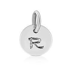 Wholesale 925 Sterling Silver Initial Alphabet R Charm