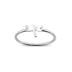 Wholesale 925 Sterling Silver Dragonfly Plain Ring