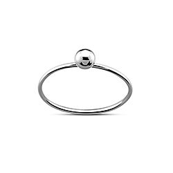 Wholesale 925 Sterling Silver Charming Ball Plain Ring