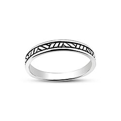 Wholesale 925 Sterling Silver Abstract Plain Ring