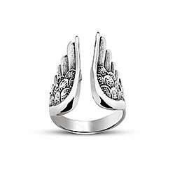 Wholesale 925 Sterling Silver Angel Wing Ring
