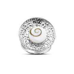 NEW 925 STERLING SILVER  SHIVA EYE  WOMEN RING