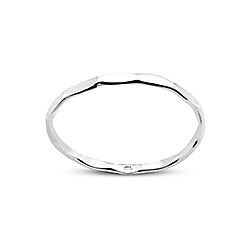 Wholesale 925 Sterling Silver Cut Plain Ring