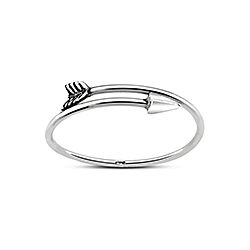 Wholesale 925 Sterling Silver Arrow Plain Ring