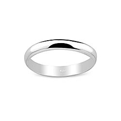 Wholesale 925 Sterling Silver 4mm Band Plain Ring