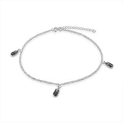Wholesale 925 Sterling Silver Pineapple Anklet 