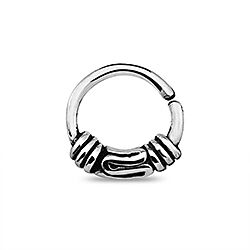 Silver Septum Piercing