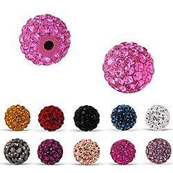 Disco Ball Beads Findings for Jewelry Making