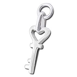 Wholesale 925 Sterling Silver Key Charm
