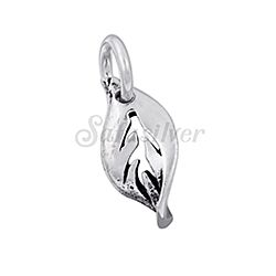 Wholesale 925 Sterling Silver Leaf Charm