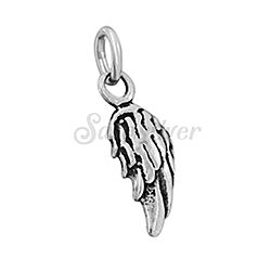 Wholesale 925 Sterling Silver Feather Charm