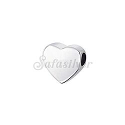 Sterling Silver Heart Charms for jewellery Making