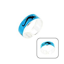 Wholesale 925 Silver Enamel Lizard Design Toe Ring
