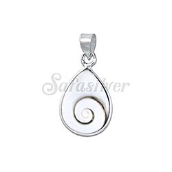 Wholesale 925 Sterling Silver Tear Drop Shiva Eye Pendant