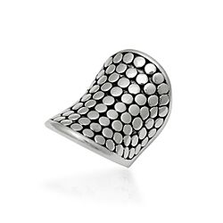  Wholesale 925 Silver Honeycomb Electroform Ring
