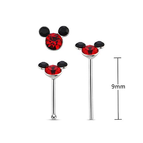 Mickey nose stud hotsell