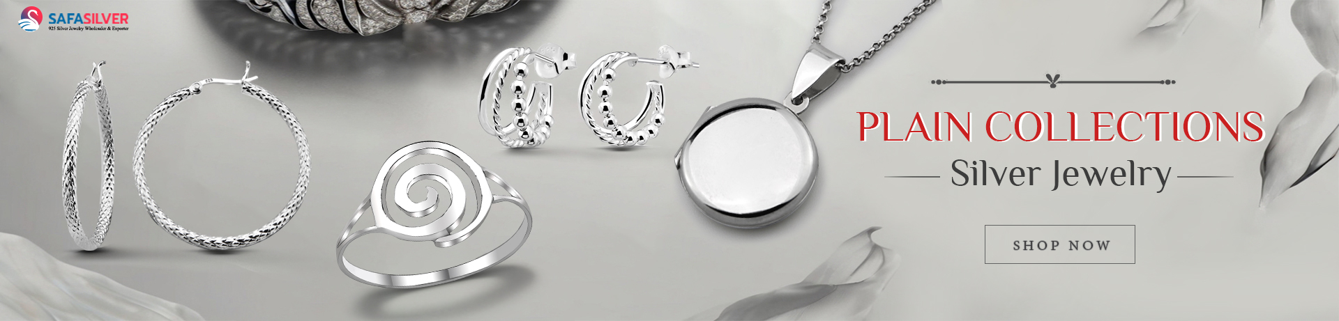 Plain SIlver Jewelry
