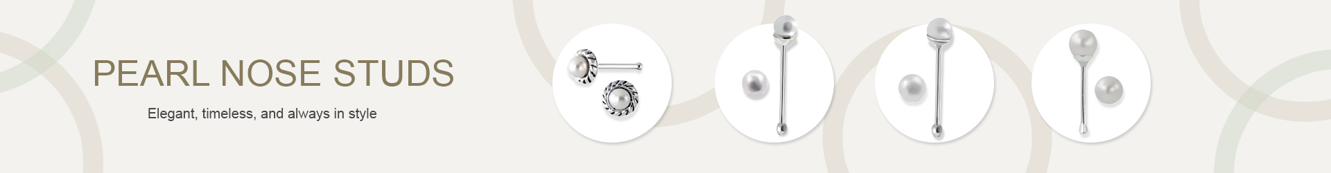 Pearl Nose Studs